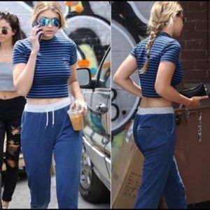 T by alexander wang crop top